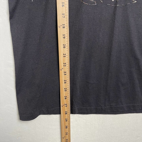 Vintage T-Shirt Embroidered Scarecrow Halloween Vibes Decosport (Fits‎ as Large) - Picture 10 of 10